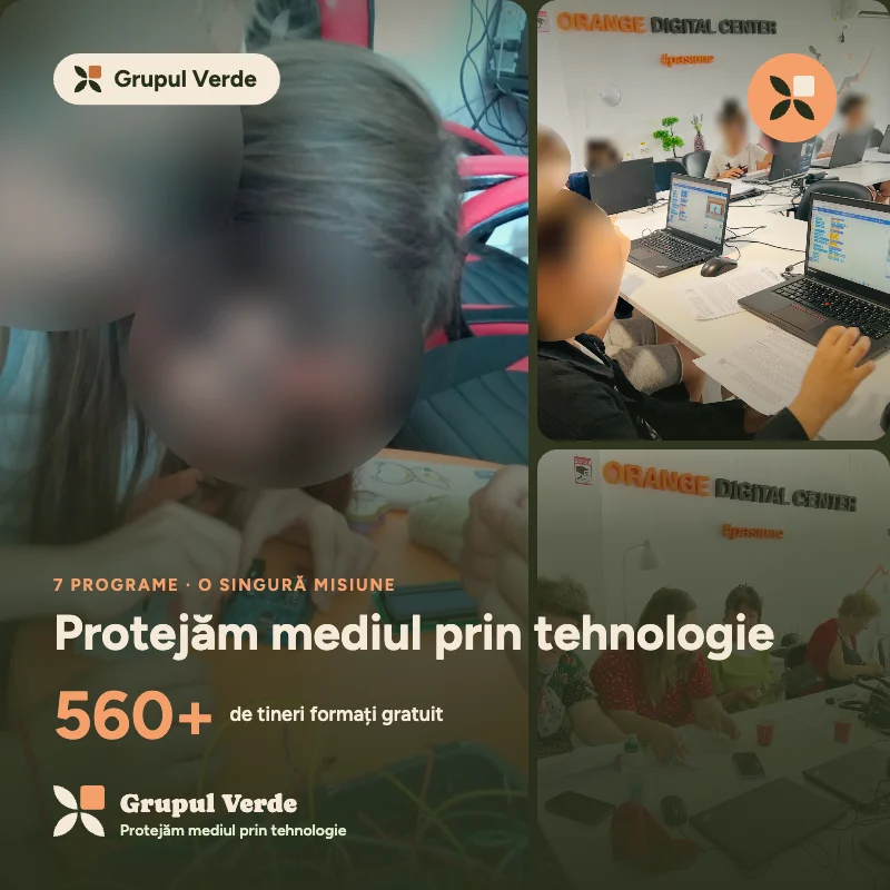 Protejăm mediul prin tehnologie — Asociația Grupul Verde, Toate programele